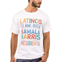 LATINOS DE AMERICAアポリアンカマラTシャツ