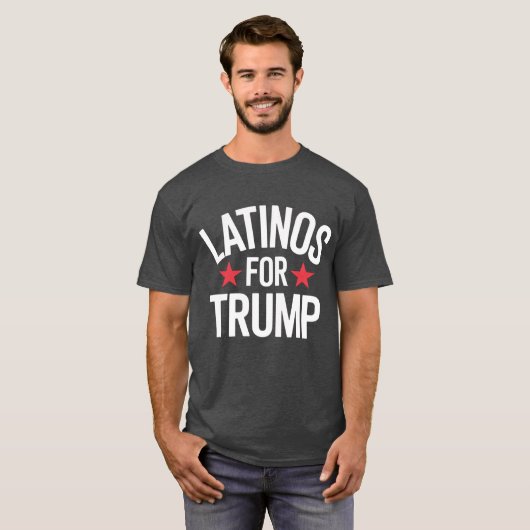 Latinos For Trump Tシャツ (正面フル)