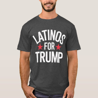 Latinos For Trump Tシャツ