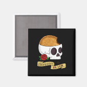 Latinx Empanada おもしろい Til I Die Tattooインスパイア Sk マグネット (正面/裏面)
