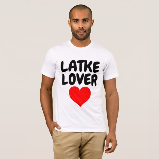 LATKE LOVER Tシャツ (正面フル)