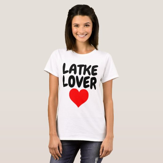 LATKE LOVER Tシャツ (正面フル)