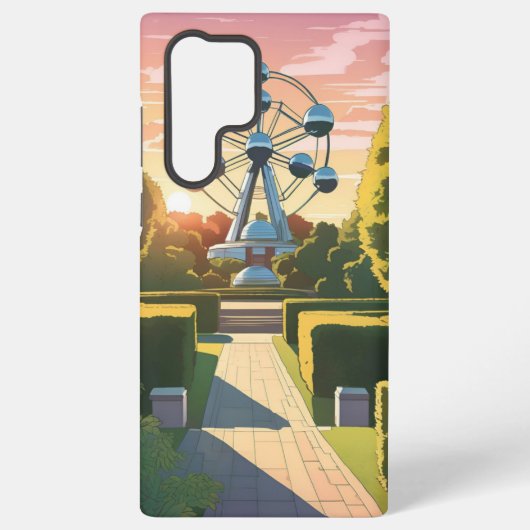 L'Atomium Samsung Galaxyケース (裏面)