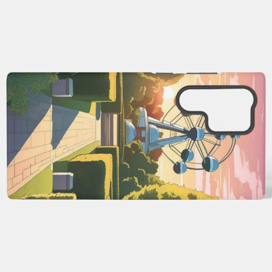 L'Atomium Samsung Galaxyケース (裏面横)