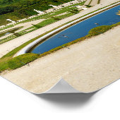 Latona Fountain and Grande Perspective、ベルサイユ ポスター (角)