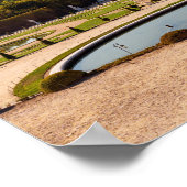 Latona Fountain and Grande Perspective、ベルサイユ ポスター (角)