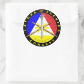 Latosa Escrimaスタンプ ラウンドシール (バッグ)