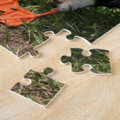 LátrabjargアイスランドのツノメドリのFraterculaのarctica ジグソーパズル (側面)