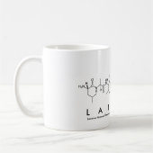 Latrellペプチド名mag コーヒーマグカップ (左)