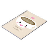 Lattéのノート愛して下さい ノートブック (左側)