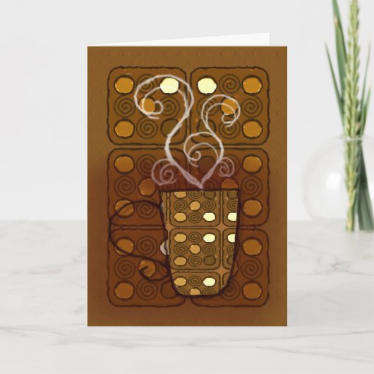 Latteを感謝していしています挨拶状感謝していしています サンキューカード (正面)