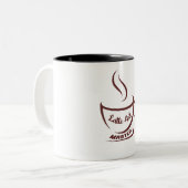 Latte Art Master Mug ツートーンマグカップ (正面左)