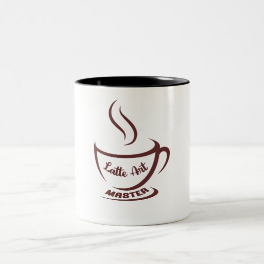 Latte Art Master Mug ツートーンマグカップ (中央)