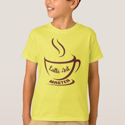 Latte Art Master T-Shirt Tシャツ (正面)