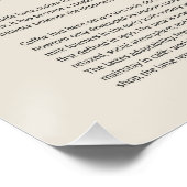 Latte Coffee Cup Poster ポスター (コーナー)