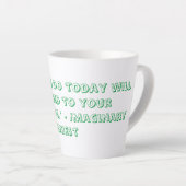 Latte Coffee Mug カフェラテマグ (右アングル)