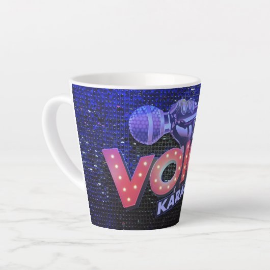 Latte cup Voices. 33 ml. カフェラテマグ (左アングル)