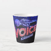 Latte cup Voices. 33 ml. カフェラテマグ (正面)