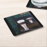 Latte Macchiato Painting by Alfred Fox スクエアペーパーコースター<br><div class="desc">Latte Macchiato Painting by Alfred Fox Drink Coaster.</div>