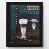 Latte Macchiato Painting by Alfred Fox フォトプラーク (正面)