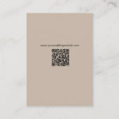 Latte Mocha Black Love Script Details  エンクロージャーカード (裏面)