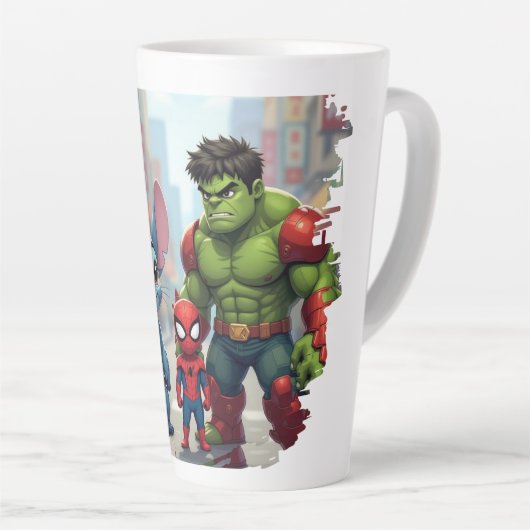 Latte Mug カフェラテマグ (右アングル)