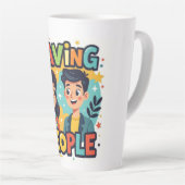 Latte Mug カフェラテマグ (右アングル)