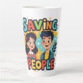 Latte Mug カフェラテマグ (正面)