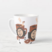 Latte Mug カフェラテマグ (左アングル)