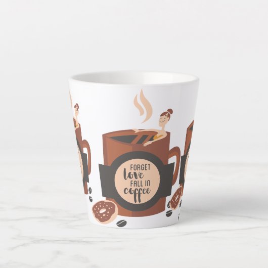 Latte Mug カフェラテマグ (正面)