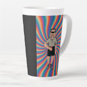 Latte mug カフェラテマグ (右アングル)