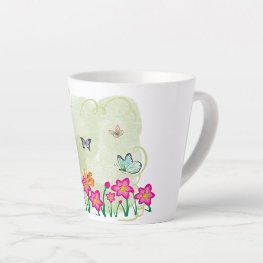 Latte Mug カフェラテマグ (右アングル)