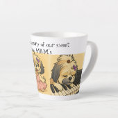 Latte Mug カフェラテマグ (右アングル)