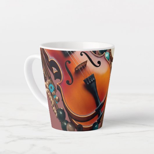 Latte Mug カフェラテマグ (左アングル)