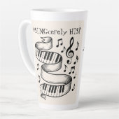 Latte Mug カフェラテマグ (左アングル)