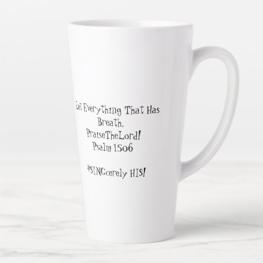 Latte Mug カフェラテマグ (右)