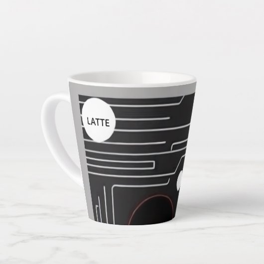 Latte Mug カフェラテマグ (左アングル)