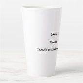 Latte Mug カフェラテマグ (正面)