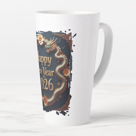 Latte Mug カフェラテマグ (右アングル)