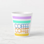 Latte Mug カフェラテマグ (正面)