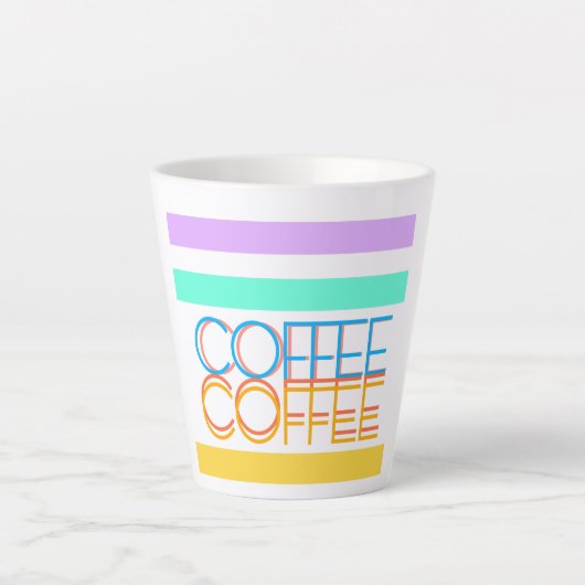 Latte Mug カフェラテマグ (正面)