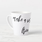 Latte Mug カフェラテマグ (左アングル)