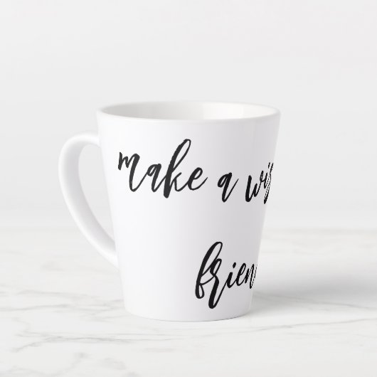 Latte Mug カフェラテマグ (左アングル)