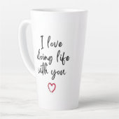 Latte Mug カフェラテマグ (左アングル)