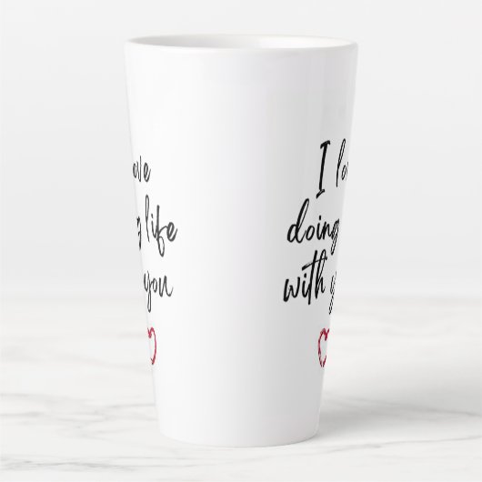 Latte Mug カフェラテマグ (正面)