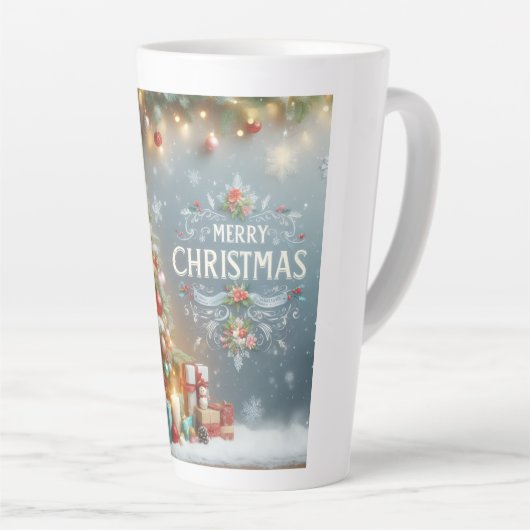 Latte mug カフェラテマグ (右アングル)