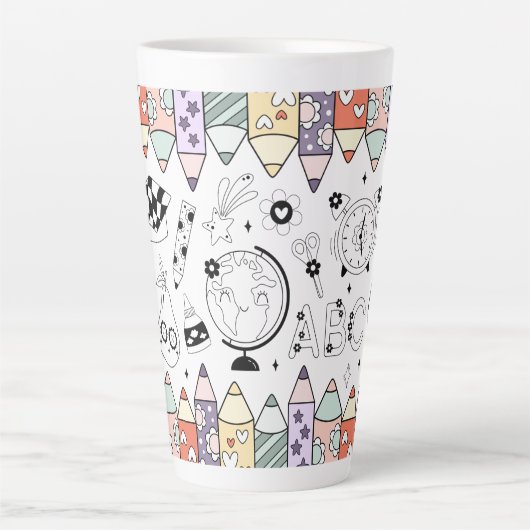 Latte Mug カフェラテマグ (正面)