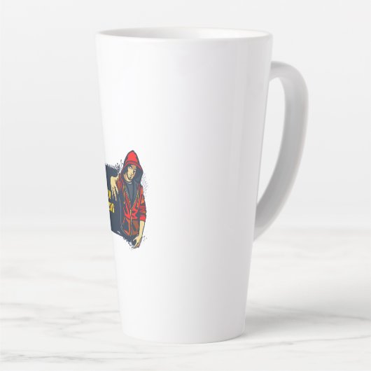 Latte Mug カフェラテマグ (右アングル)