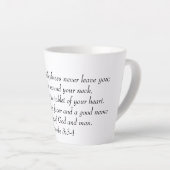 Latte Mug カフェラテマグ (右アングル)