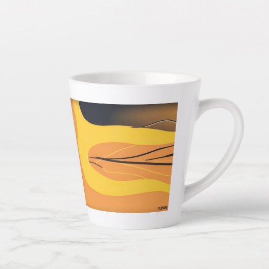 Latte Mug カフェラテマグ (右)